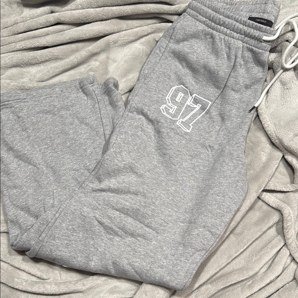 Forever 21 Gray Jogger Pants